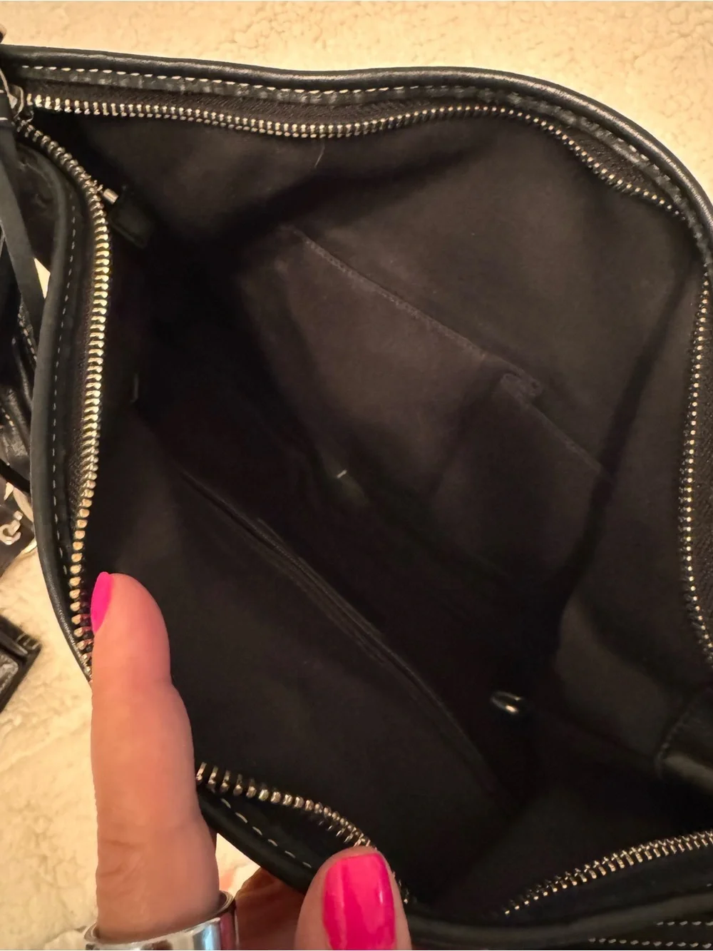 Coach crescent shoulder